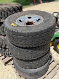 4 - 315 X 70R17 TIRES AND WHEELS