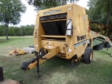 VERMEER 605 ROUND BALER W/ MONITOR AND MANUAL (MONITOR AND MANUAL IN THE OFFICE)
