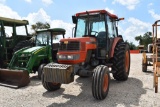 KUBOTA M9000 TRACTOR (1 OWNER) (SERIAL # 10631) (SHOWING APPX 4,077 HOURS, UP TO THE BUYER TO DO THE