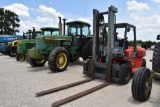 TUSK 1540PD-8 FORKLIFT (SERIAL # 47082) (SHOWING APPX 2,752 HOURS, UP TO THE BUYER TO DO THEIR DUE D