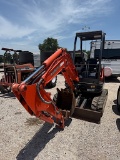 KUBOTA U20-3S MINI EXCAVATOR (SERIAL # 06Y0241) (UNKNOWN HOURS) (K)