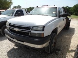 2007 CHEVROLET 3500 DURAMAX PICKUP (VIN # 1GCJC33D47F117129) (SHOWING APPX 398,457 MILES, UP TO THE