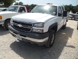 2005 CHEVROLET 2500 HD PICKUP (VIN # 1GBHC24U35E188238) (SHOIWNG APPX 218,524 MILES, UP TO THE BUYER