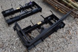 5' SKID STEER PALLET FORK/ BALE SPEAR COMBO (NO SPEARS)