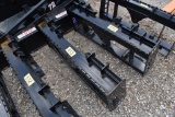 SKID STEER FORK AND BALE SPEAR PLATE
