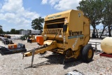 VERMEER 5500 ROUND BALER W/ MONITOR AND MANUALS (MONITOR AND MANUALS IN THE OFFICE)