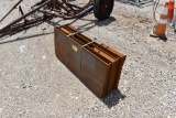 4 - SKID STEER WELD PLATES