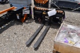 SKID STEER HYDRAULIC FORKS