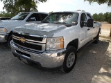 2013 CHEVROLET 2500 HD DURAMAX 4X4 PICKUP (NEW TRANSMISSION) (VIN # 1GC1KVC89DF238834) (SHOWING APPX