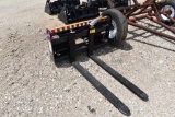 SKID STEER HYDRAULIC PALLET FORK