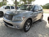 2012 INFINITI (ENGINE HAS A MISS) (VIN # JN8AZ2NEXC9019900) (SHOWING APPX 206,624 MILES, UP TO THE B