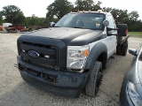 2013 FORD F550 4X4 PICKUP (NOT RUNNING) (VIN # 1FDUF5HT9DEA63842) (SHOWING APPX 242,024 MILES, UP TO
