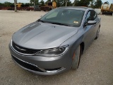 2015 CHRYSLER 200 CAR (VIN # 1C3CCCABXFN639962) (SHOWING APPX 123,375 MILES, UP TO THE BUYER TO DO T