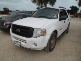 2008 FORD EXPEDITION (VIN # 1FMFU15538LA57548) (SHOWING APPX 243,684 MILES,  UP TO THE BUYER TO DO T