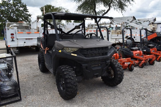 POLARIS RANGER SIDE BY SIDE (NOT RUNNING) (VIN # 3NSTAA991LN9443671) (SHOWING APPX 1,616 HOURS, UP T
