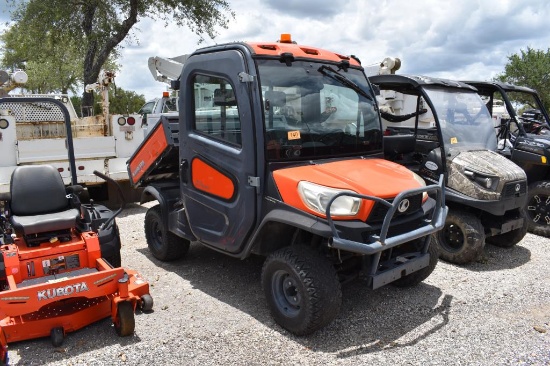 KUBOTA RTV X1100C SIDE BY SIDE (TRANSMISSION PROBLEMS) (SERIAL # 16758) (SHOWING APPX 4,728 HOURS, U