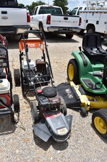 PUSH WEEDEATER AND PRESSURE WASHER (NOT RUNNING)