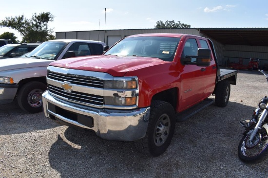 2016 CHEVROLET 3500HD PICKUP 4X4 (VIN # 1GC5KYCG0GZ242056) (SHOWING APPX 266,321 MILES,Ê UP TO THE B