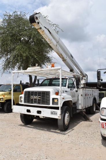 1995 CHEVROLET TOP KICK BUCKET W/ CAT ENGINE AND TECO BUCKET (VIN # 1GDM7H1J1SJ507727) (SHOWING APPX