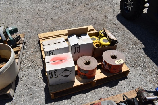 CAUTION TAPE AND PAINT