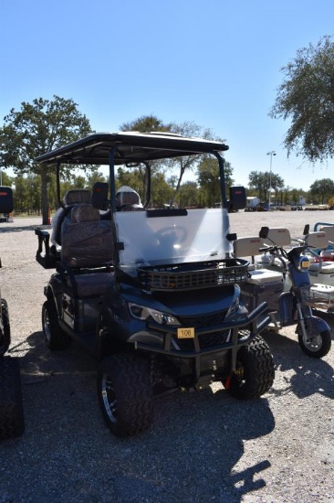 SDLANCH SDLGC80 ELECTRIC GOLF CART (SERIAL # LQ802508110)  (NON-TITLED) (K)
