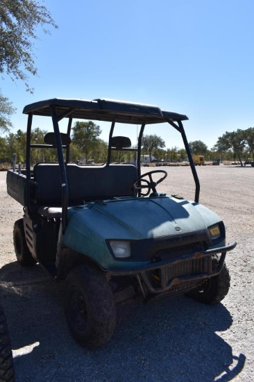 POLARIS RANGER SIDE BY SIDE (VIN # 4XARD50A36D750597) (SHOWING APPX 1,304 HOURS, UP TO THE BUYER TO