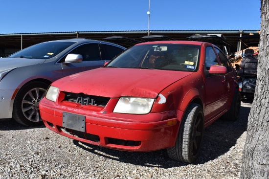 2001 VOLKSWAGON DIESEL 5 SPEED JETTA TDI CAR (VIN # 3VWSP29M61M044554) (SHO