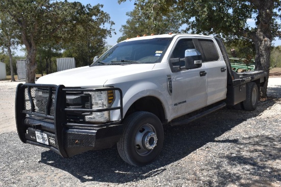 2019 FORD F350 POWERSTROKE (VIN # 1FD8W3HT0KEC62961) (SHOWING APPX 196,235 MILES, UP TO THE BUYER TO