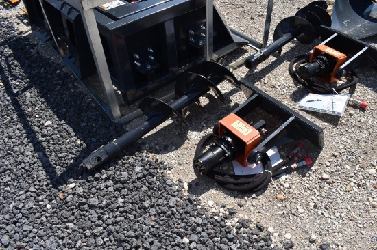 Mini Skid Steer Posthole Digger