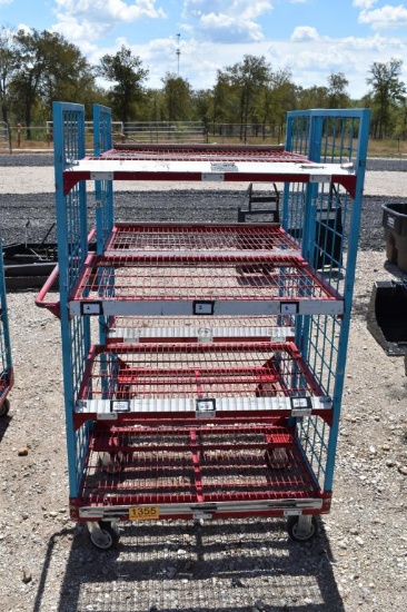 2 - STEEL ROLLING RACKS