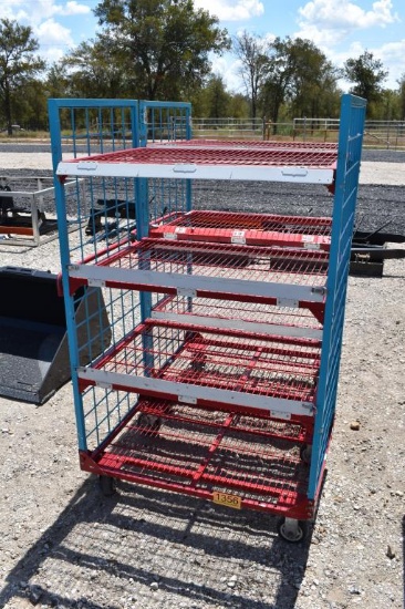 2 - STEEL ROLLING RACKS