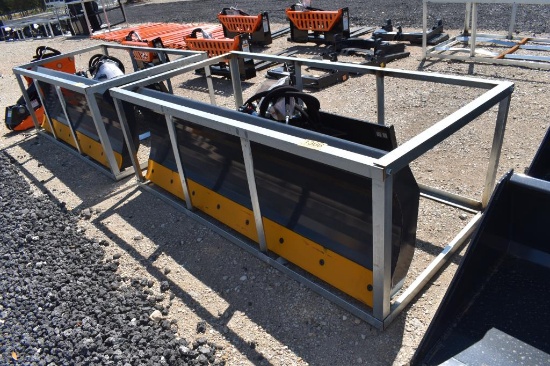 84" SKID STEER 6 WAY DOZER BLADE