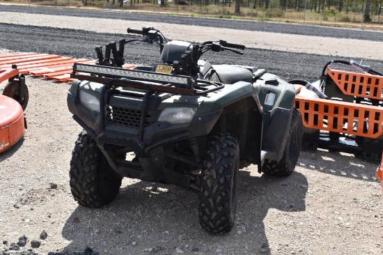 HONDA RANCHER 4-WHEELER (NOT RUNNING) (SERIAL # TRX420FM1) (SHOWING APPX 88