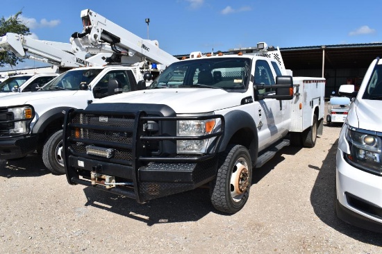 2016 Ford F450 Powerstroke Service Pickup 4x4 (Vin # 1fd0x4ht8ged00198) (Sh