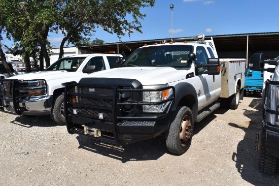 2016 Ford F450 Powerstroke Service Pickup 4x4 (Vin # 1fd0x4ht4ged00196) (Sh