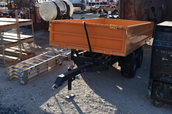 YARD HYDRAULIC DUMP TRAILER (YARD USE ONLY)