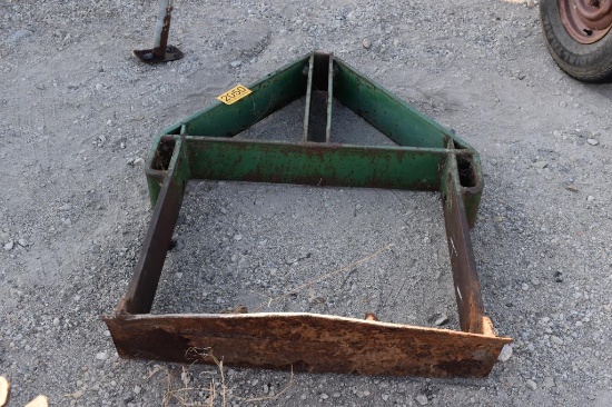 ROOT PLOW W/ 2 AUGERS 3PT