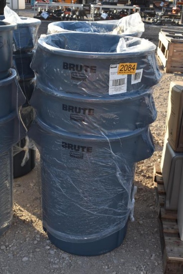 3 - Brute Trash Cans