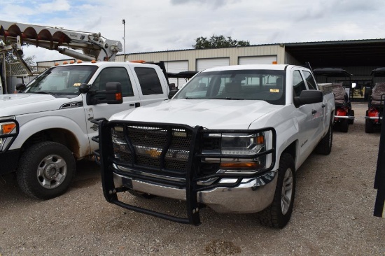 2017 CHEVROLET 1500 4X4 PICKUP (VIN # 3GCUKNEC1HG467463) (SHOWING APPX 139,