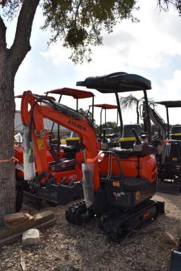 Ats-Me18 Mini Excavator (Serial # A2509224477)