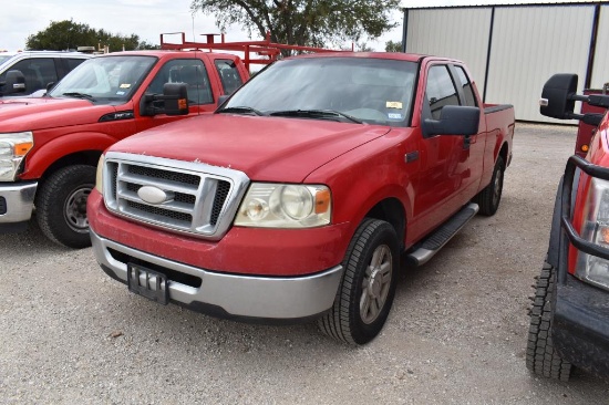 2008 FORD F150 PICKUP (VIN # 1FTRX12W98KF03469) (SHOWING APPX 192,750 MILES