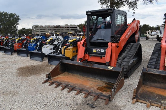 Kubota Svl97-2 Skid Steer (No Def) (Serial # 82815) (Showing Appx 912 Hours
