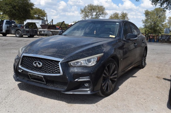 2018 INFINITI Q50S (RUNS ROUGH) (VIN # JN1EV7AP3JM366155) (SHOWING APPX 132