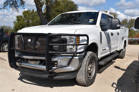 2018 FORD F350 POWERSTROKE PICKUP 4X4 (VIN # 1FT8W3BT5JEB35604) (SHOWING AP