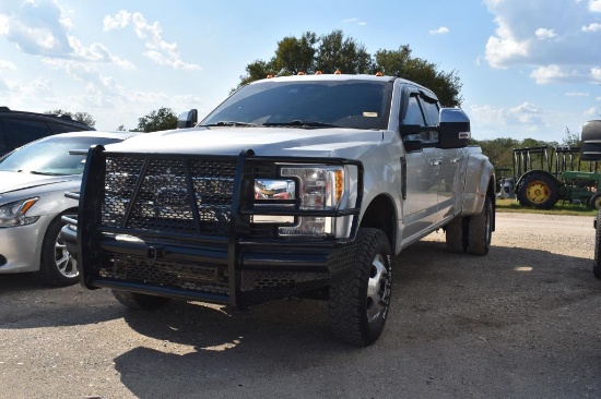 2018 FORD POWERSTROKE 4X4 PICKUP (VIN # 1FT8W3DT6JEB60556) (SHOWING APPX 20