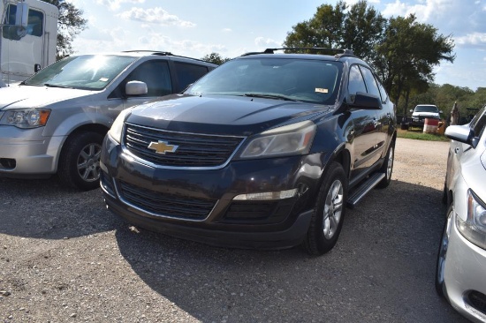 2013 CHEVROLET TRAVERSE LS (VIN # 1GNKRFED2DJ118443) (SHOWING APPX 149,799