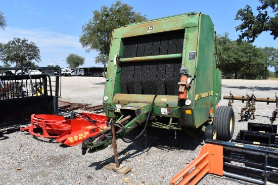 JD 566 ROUND BALER W/ MONITOR (MONITOR IN THE OFFICE)