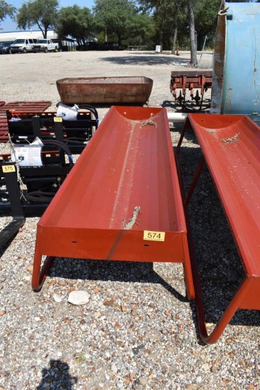 10' Metal Feed Trough