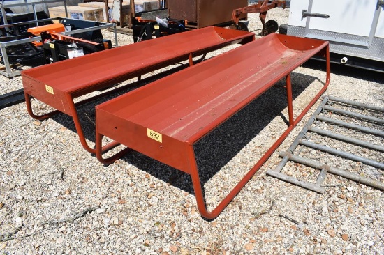 10' Metal Feed Trough