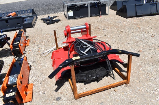 Excavator Brush Disc Mulcher